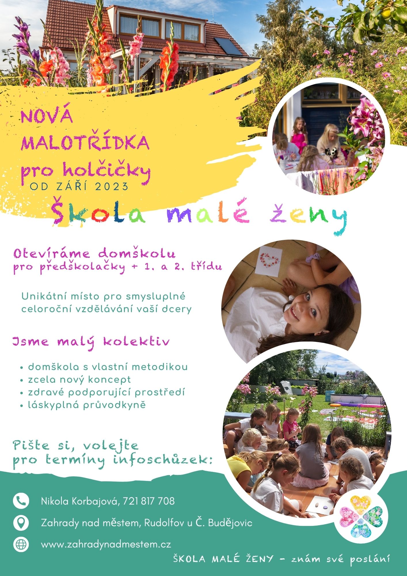 Škola malé ženy_první leták 2023 (1)